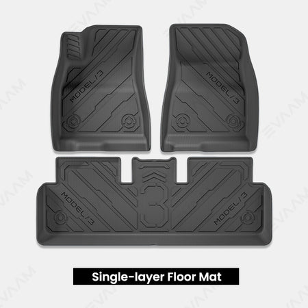 Single rubber deals car mat