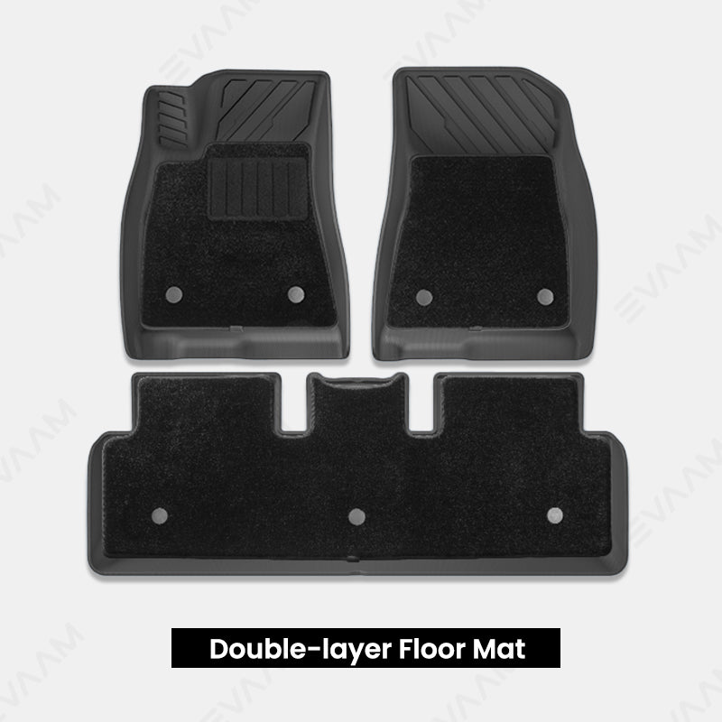 2024 Model 3 Highland EVAAM® Cybertruck Style All-weather Cargo Liner Floor Mat - EVAAM