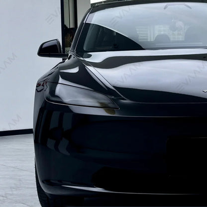 Model 3 Highland EVAAM® Black TPU Headlight & Tail Light Protection Film - EVAAM