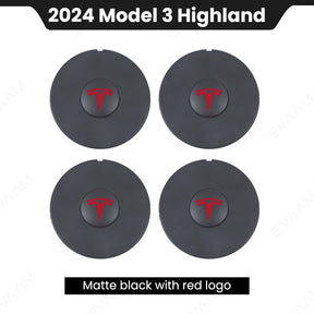 2024 Model 3 Highland EVAAM® 18-inch Newest Wheel Center Cap Kit - EVAAM