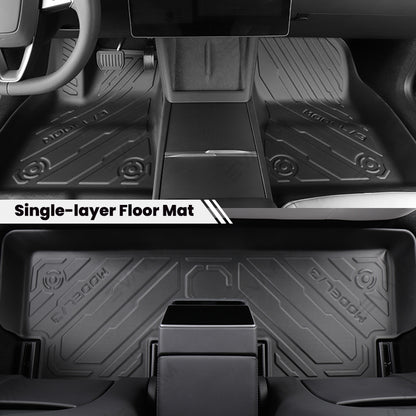 2024 Model 3 Highland EVAAM® Cybertruck Style All-weather Cargo Liner Floor Mat - EVAAM