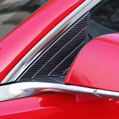 EVAAM® Tesla Front Triangular Window Cover Trim for Model 3 (2017-2023) - EVAAM