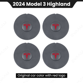 2024 Model 3 Highland EVAAM® 18-inch Newest Wheel Center Cap Kit - EVAAM