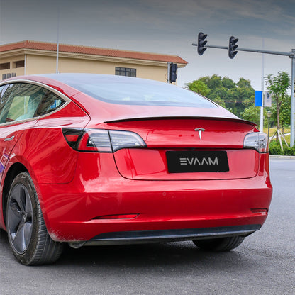EVAAM® Trunk Spoiler Wing For Tesla Model 3 Accessories (2017-2023) - EVAAM