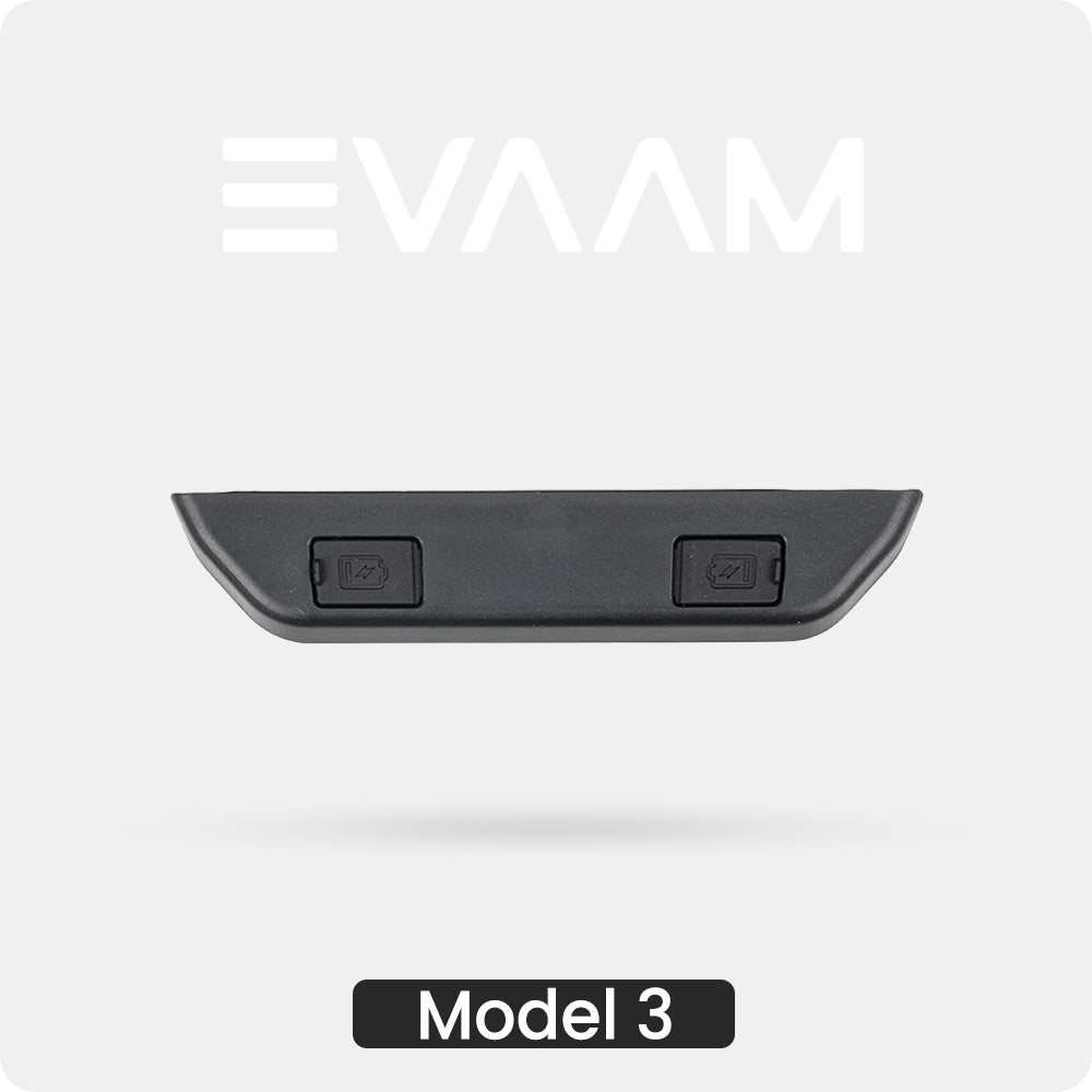 Model 3 Highland EVAAM® Rear Seat USB Port Protection Cover - EVAAM