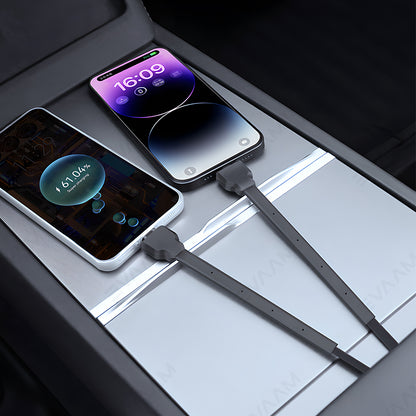 Model 3 Highland EVAAM® Armrest Box Hidden Expansion Dock - EVAAM