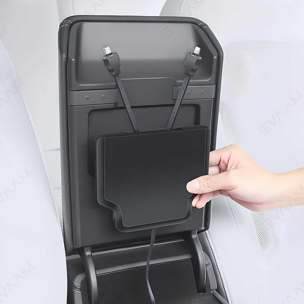 Model 3 Highland EVAAM® Armrest Box Hidden Expansion Dock - EVAAM