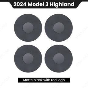 EVAAM® 18-inch Newest Wheel Center Cap Kit for 2024 Model 3 Highland