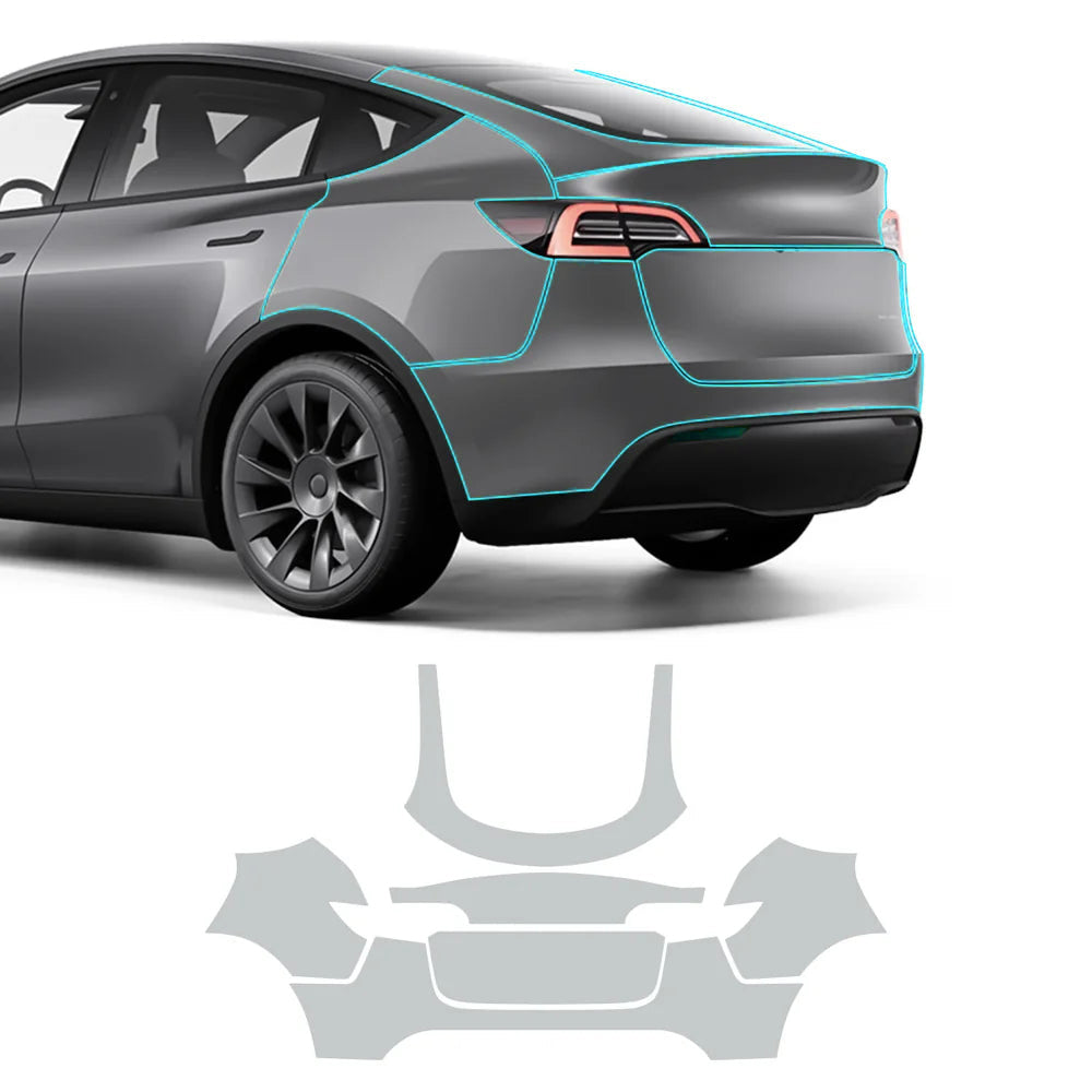 TPU Pre-Cut Invisible Full Car Paint Protection Film (PPF) for Tesla Model Y (2020-2024)