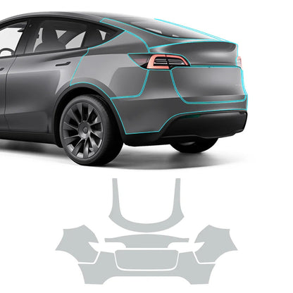 TPU Pre-Cut Invisible Full Car Paint Protection Film (PPF) for Tesla Model Y (2020-2024)