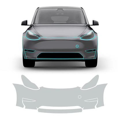 TPU Pre-Cut Invisible Full Car Paint Protection Film (PPF) for Tesla Model Y (2020-2024)