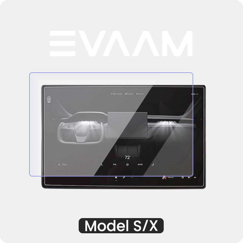 EVAAM® Touch Screen Protector for Tesla Model S/X (2pcs) [2016-2023]