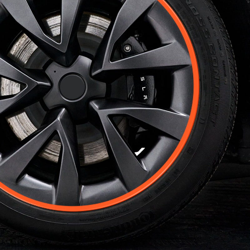 EVAAM® Aluminum Alloy Wheel Rim Protector For Tesla All Models (4 PCS) (2012-2023) - EVAAM