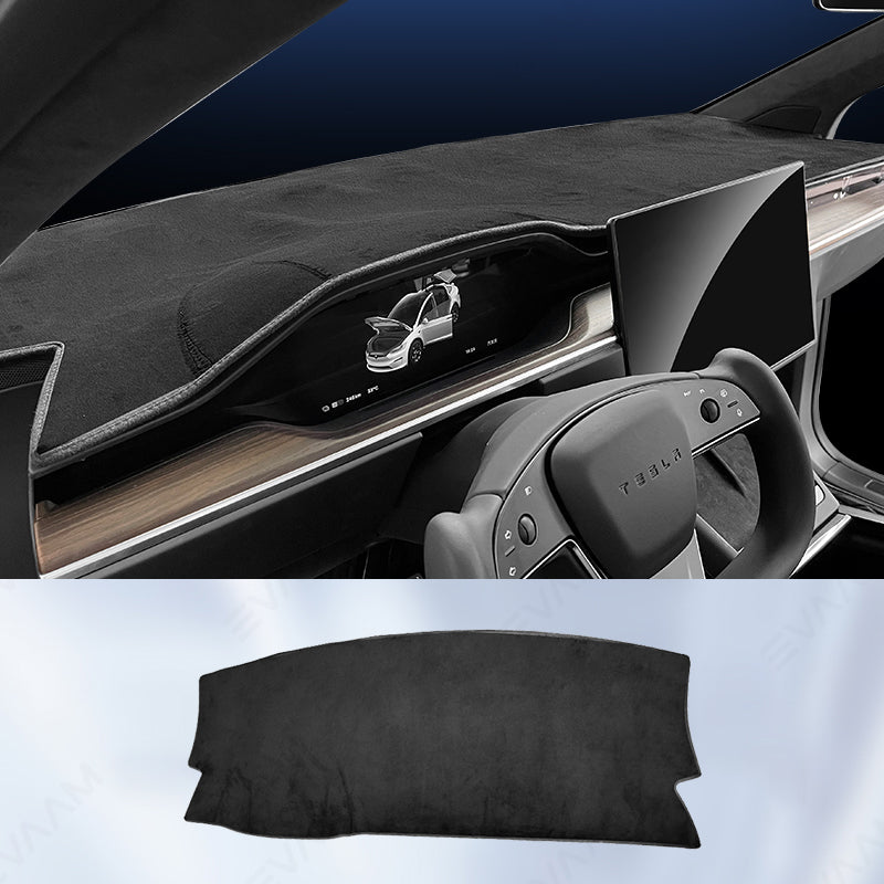 EVAAM® Tesla Anti-Glare Dash Cover Mat for Model X - EVAAM
