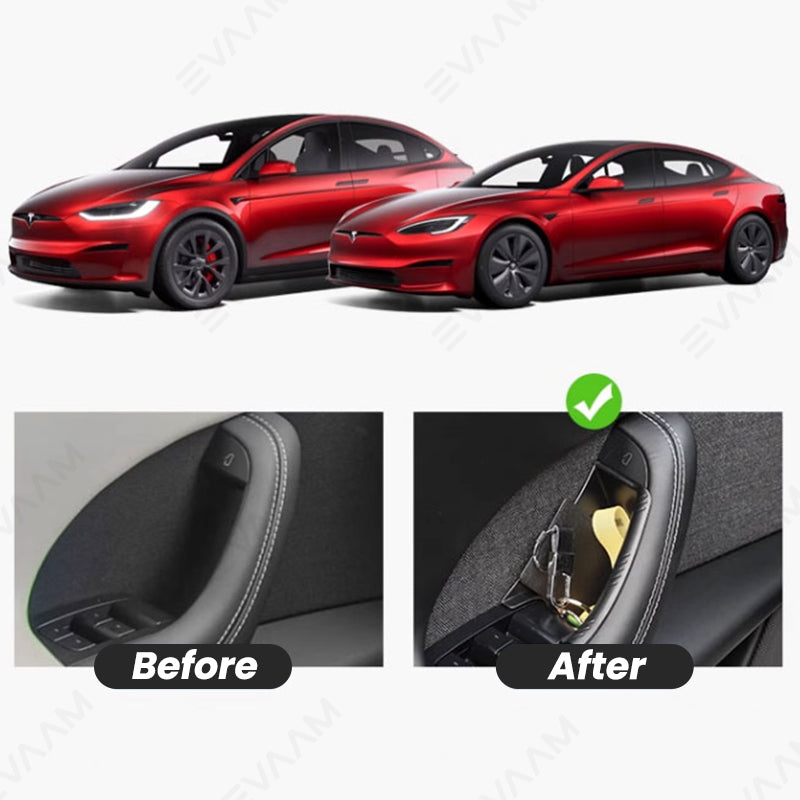 EVAAM® Side Door Storage Box Set for Model X (2022-2024) - EVAAM