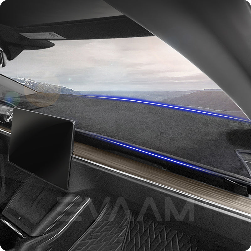 EVAAM® Tesla Anti-Glare Dash Cover Mat for Model X - EVAAM