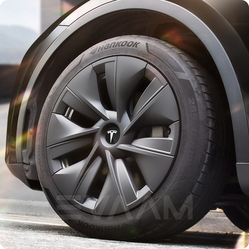 EVAAM® Wheel Covers Hubcap for Tesla Model Y 2019-2023 (4pcs)-Style A/B/C - EVAAM