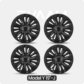 EVAAM® Wheel Covers Hubcap for Tesla Model Y 2019-2023 (4pcs)-Style H/I/J