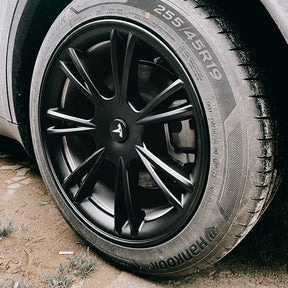 EVAAM® Wheel Covers Hubcap for Tesla Model Y 2019-2023 (4pcs)-Style F/G - EVAAM