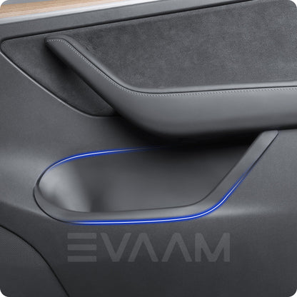 EVAAM® TPE Side Door Storage Full Wrapped Box for Tesla Model Y - EVAAM