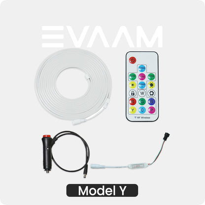 EVAAM® Trunk RGB Ambient Lighting for Tesla Model Y - EVAAM