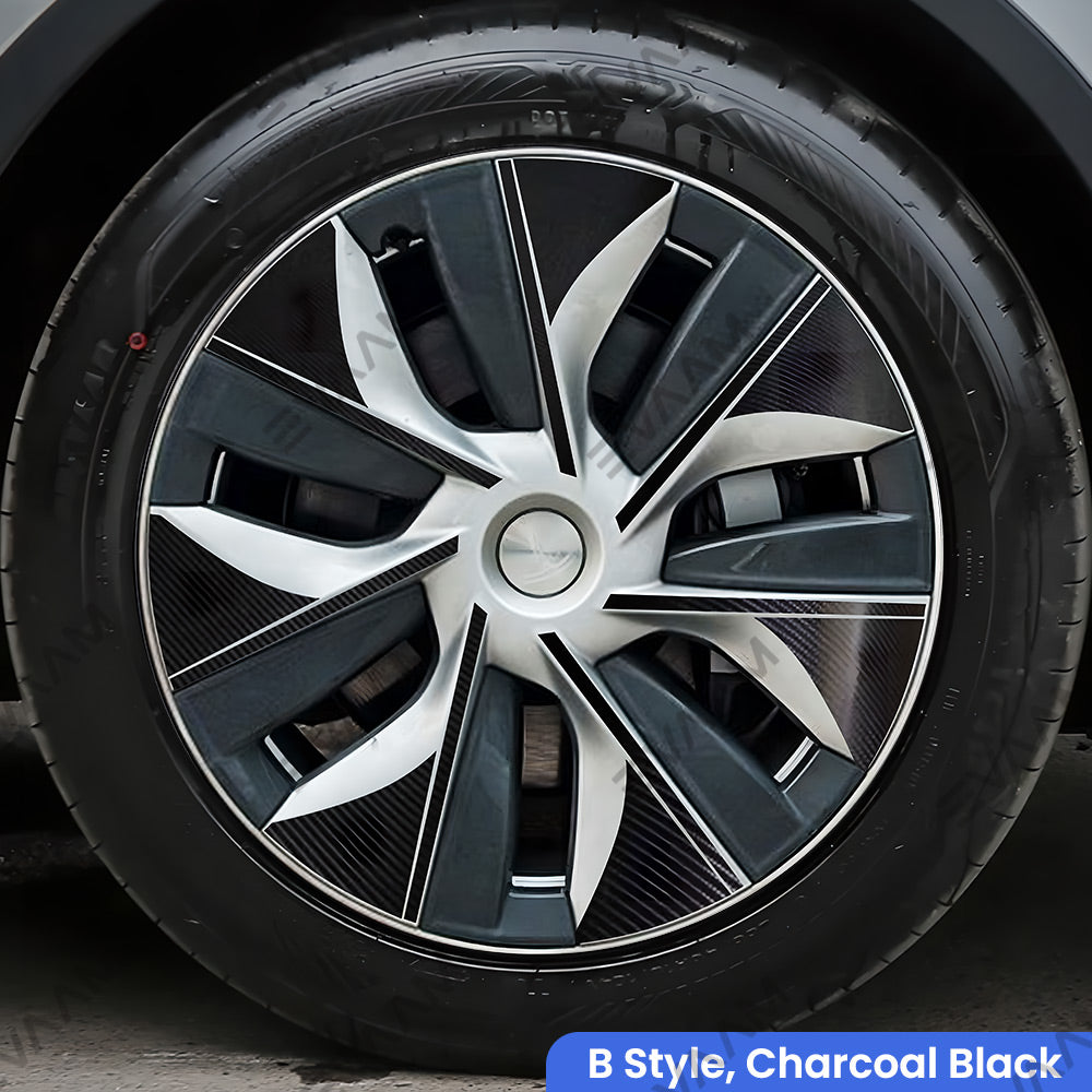 EVAAM® Wheel Hub Sticker for Tesla Model Y - EVAAM