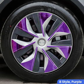 EVAAM® Wheel Hub Sticker for Tesla Model Y - EVAAM