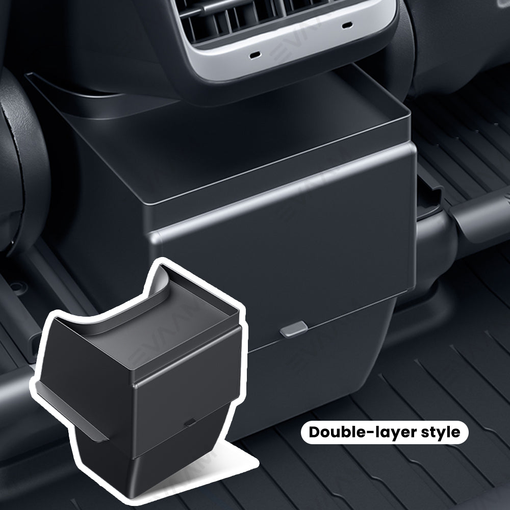 EVAAM® Rear Seat Magnetic Storage Box for Tesla Model 3/Y - EVAAM