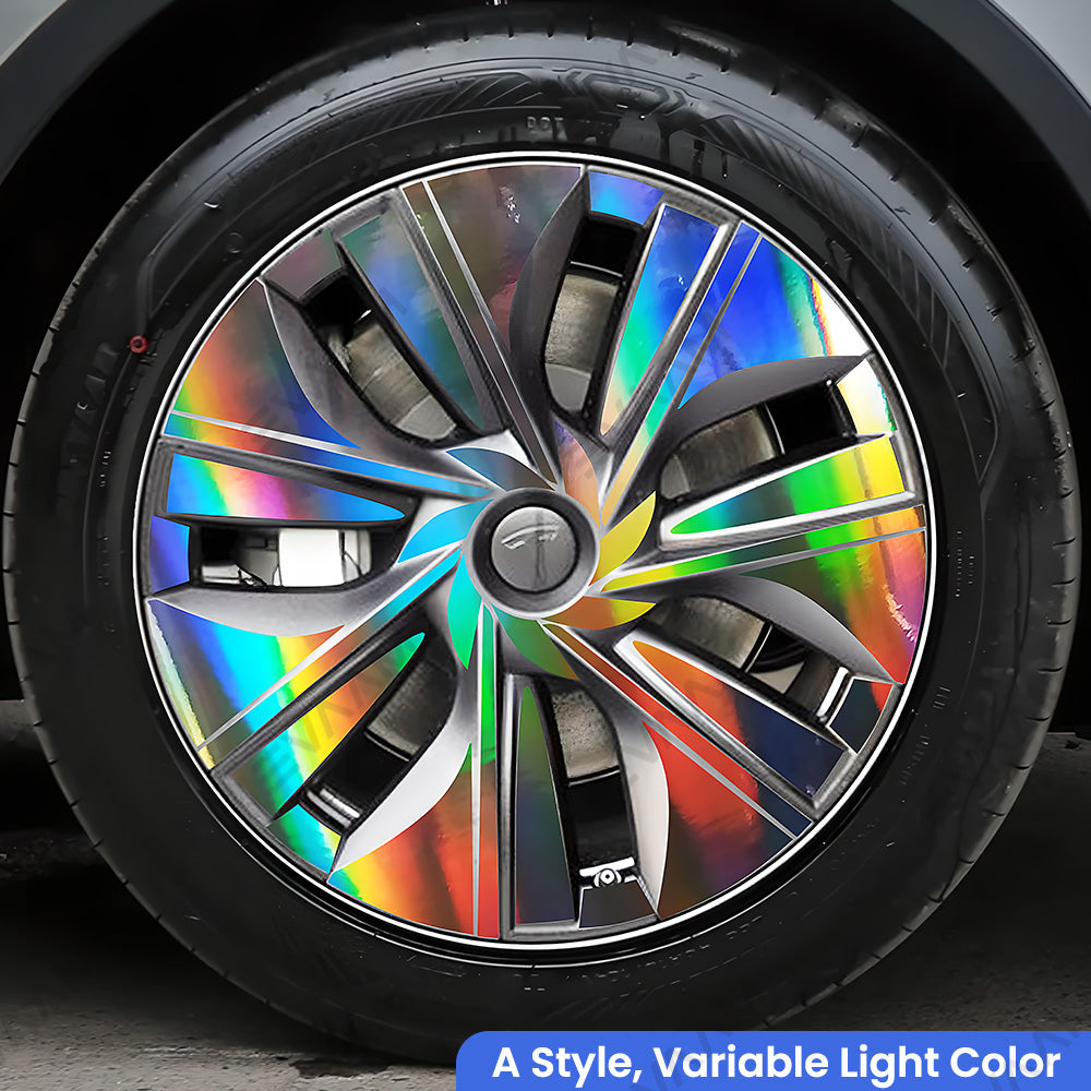 EVAAM® Wheel Hub Sticker for Tesla Model Y - EVAAM