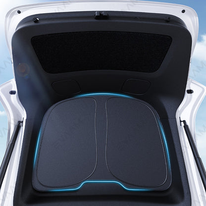 EVAAM® Rear Windshield for Tesla Model Y(2020-2023)-Black - EVAAM