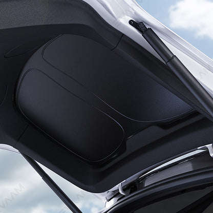 EVAAM® Rear Windshield for Tesla Model Y(2020-2023)-Black - EVAAM