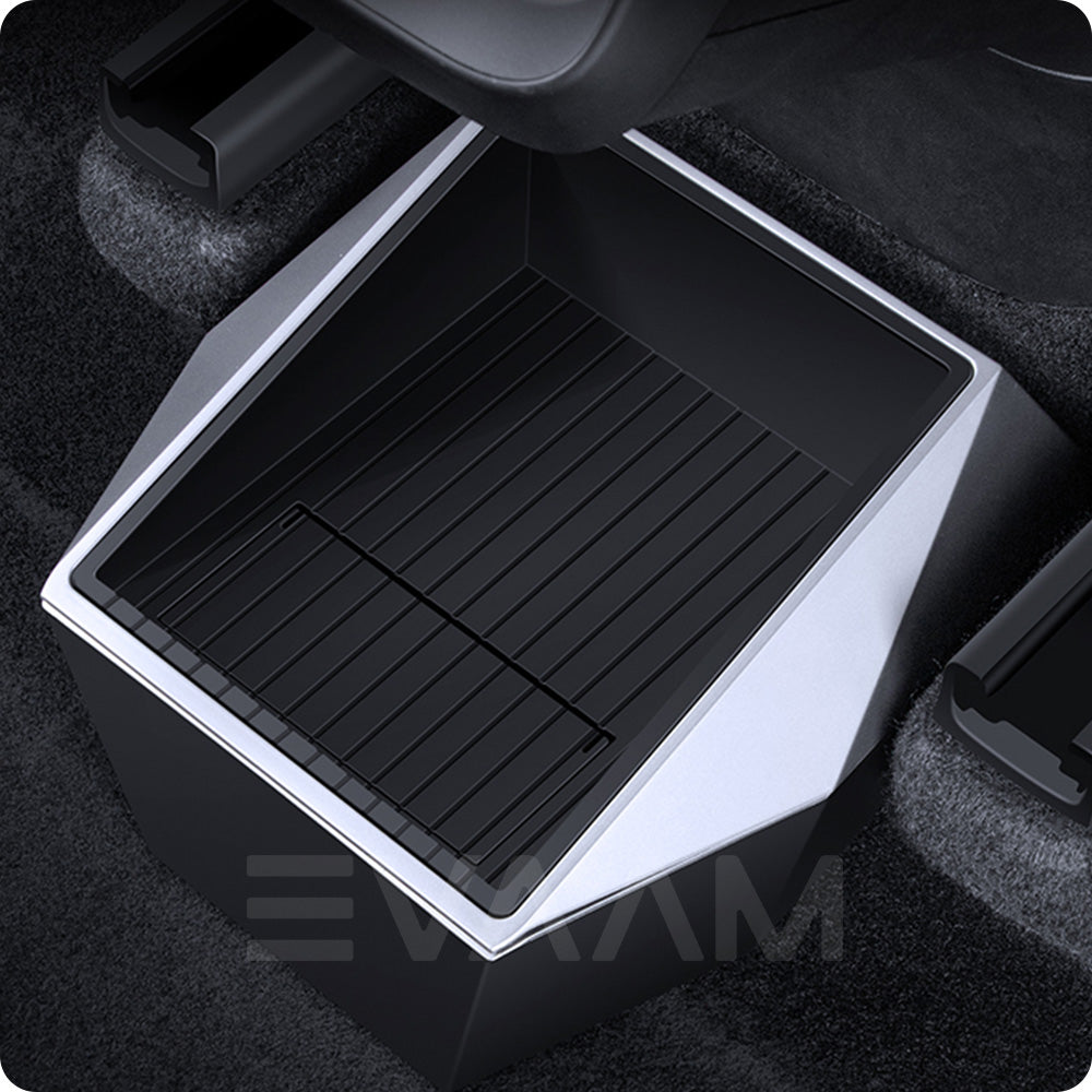 EVAAM® Rear Row Cybertruck Style Storage Box for Tesla Model Y (2020-2024) - EVAAM