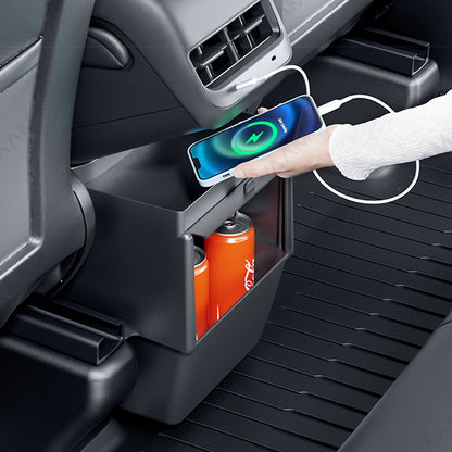 EVAAM® Rear Seat Magnetic Storage Box for Tesla Model 3/Y - EVAAM