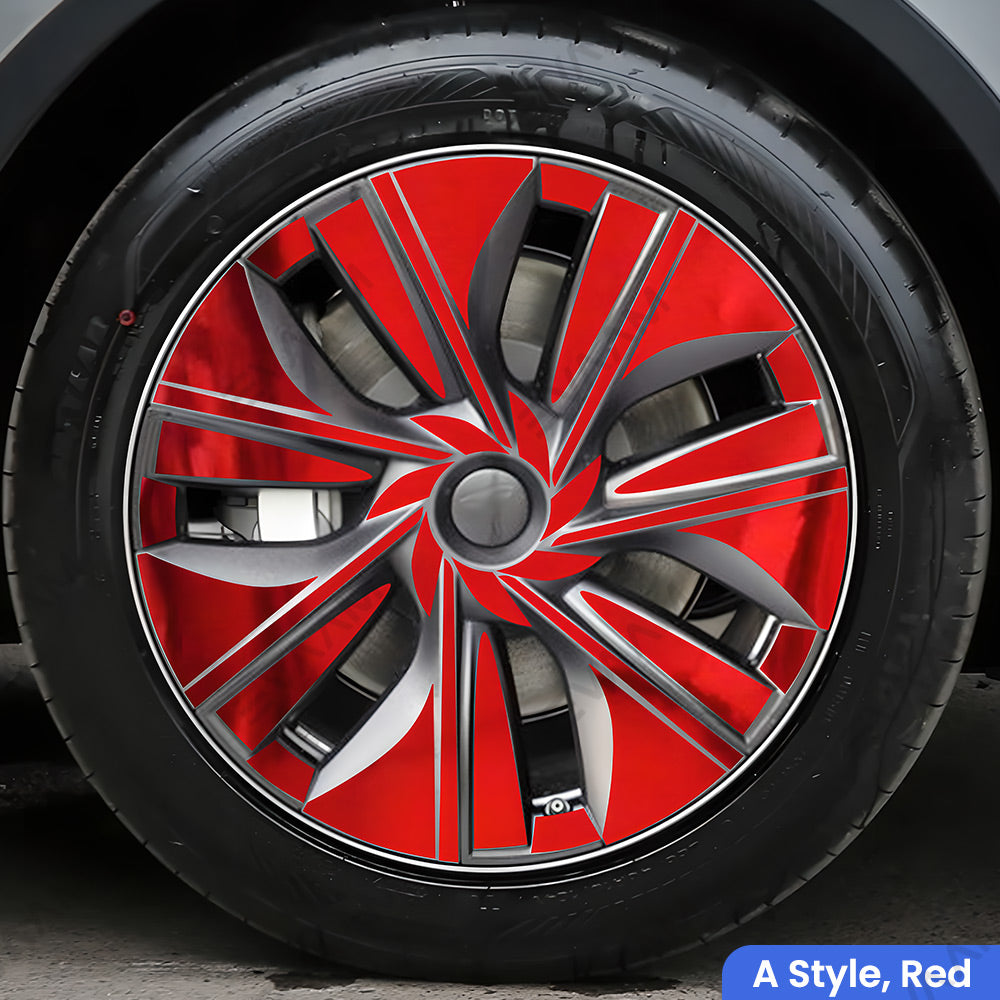 EVAAM® Wheel Hub Sticker for Tesla Model Y - EVAAM