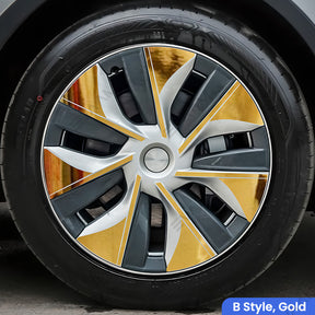 EVAAM® Wheel Hub Sticker for Tesla Model Y - EVAAM