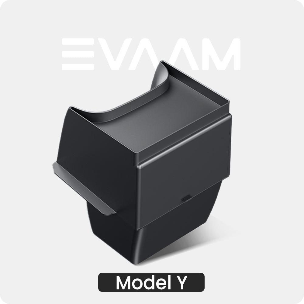 EVAAM® Rear Seat Magnetic Storage Box for Tesla Model 3/Y - EVAAM