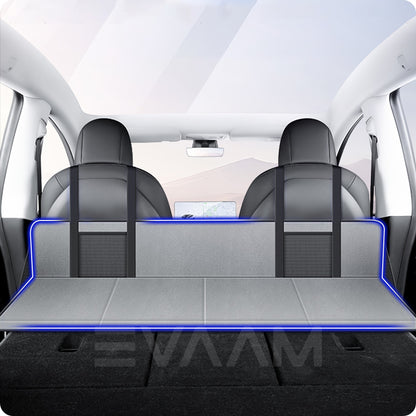 EVAAM ® Camping Back Seat Extender Non-Inflatable Tesla Mattress for Model Y - EVAAM