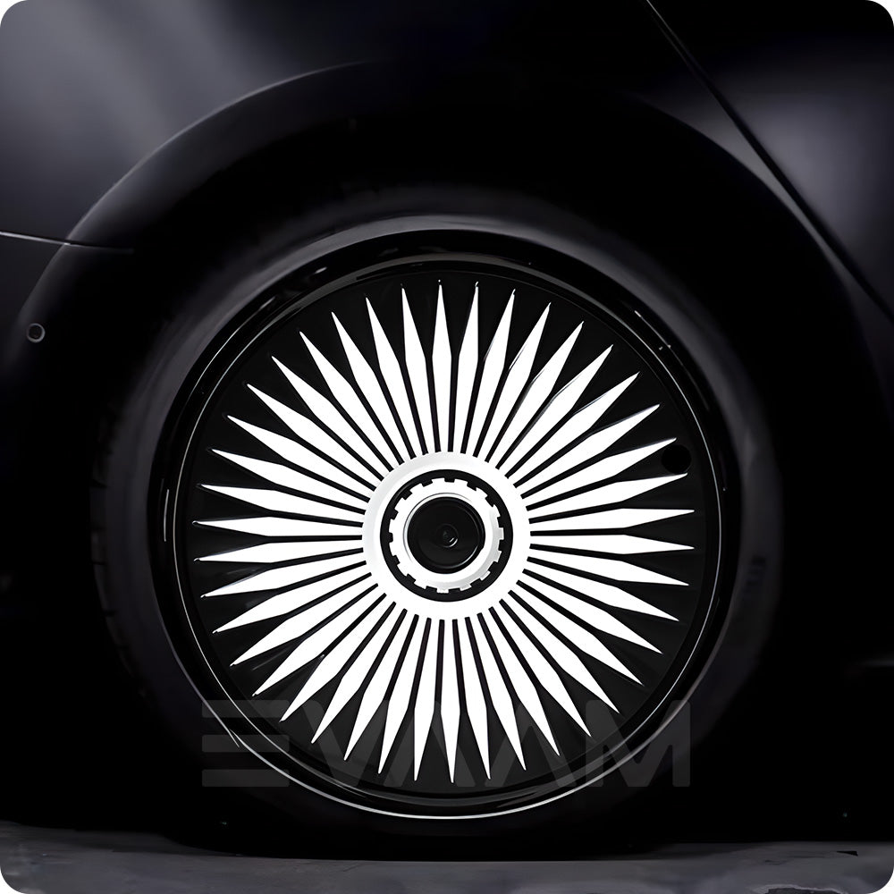 EVAAM® 19-inch Infinity Style Wheel Hubcaps for Tesla Model Y