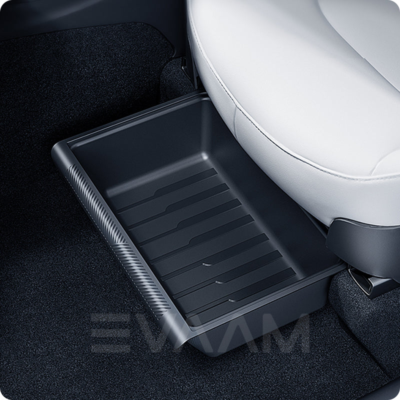EVAAM® Upgrade! Under Seat Hidden Storage Box for Tesla Model Y - EVAAM