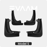 EVAAM® Splash Mud Flaps for Tesla Model S (4PCS) - EVAAM
