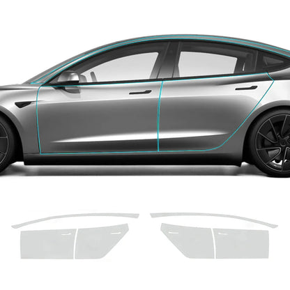 TPU Pre-Cut Invisible Full Car Paint Protection Film (PPF) for Tesla Model 3 Highland Performance 2024+