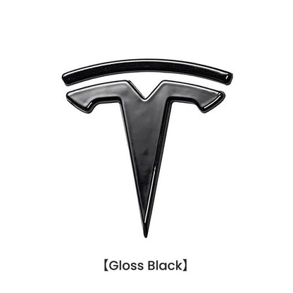 EVAAM® NFC Smart Emblem Front & Rear Badge Decal Wrap Logo Covers for Tesla Model 3/Y - EVAAM