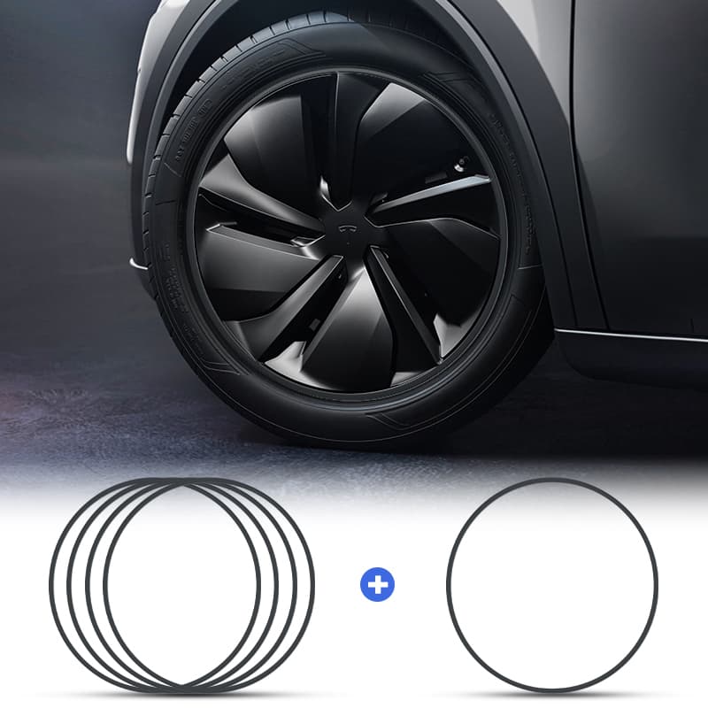 19" Crossflow Wheels Aluminum Alloy Wheel Rim Protectors for Tesla Model Y Juniper 2025+