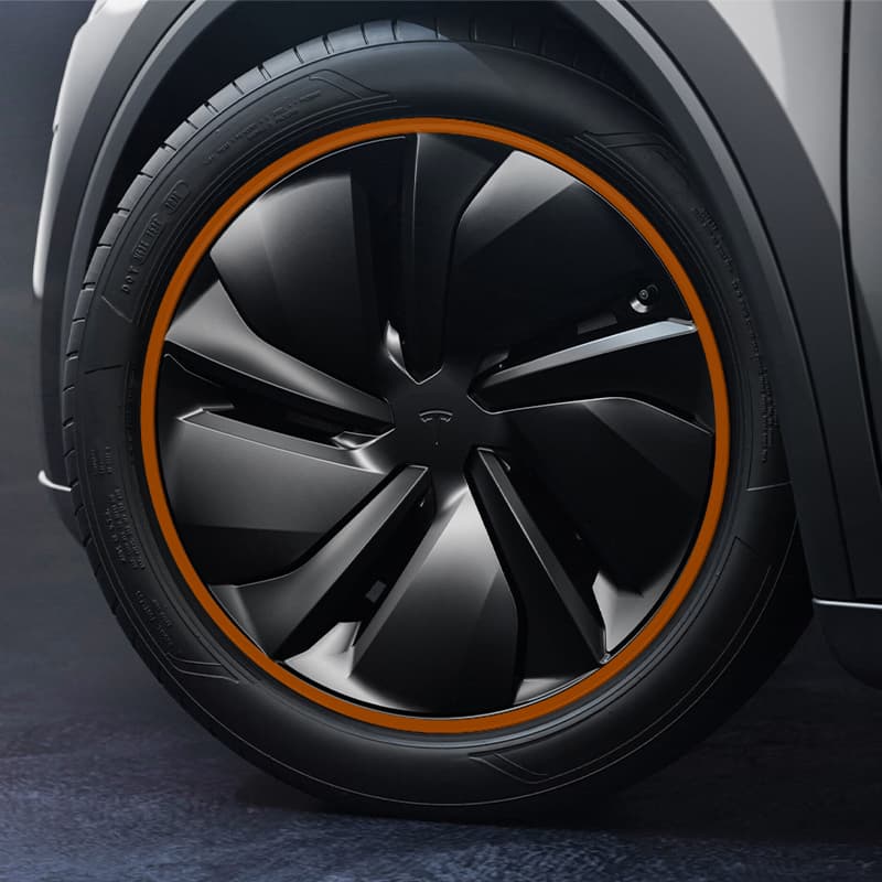 19" Crossflow Wheels Aluminum Alloy Wheel Rim Protectors for Tesla Model Y Juniper 2025+