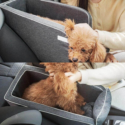 Portable Car Safety Pet Bed Armrest Pet Mat