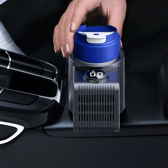 EVAAM® Premium 2-in-1 Car Cup Warmer & Cooler Smart Car Cup Holder for ...