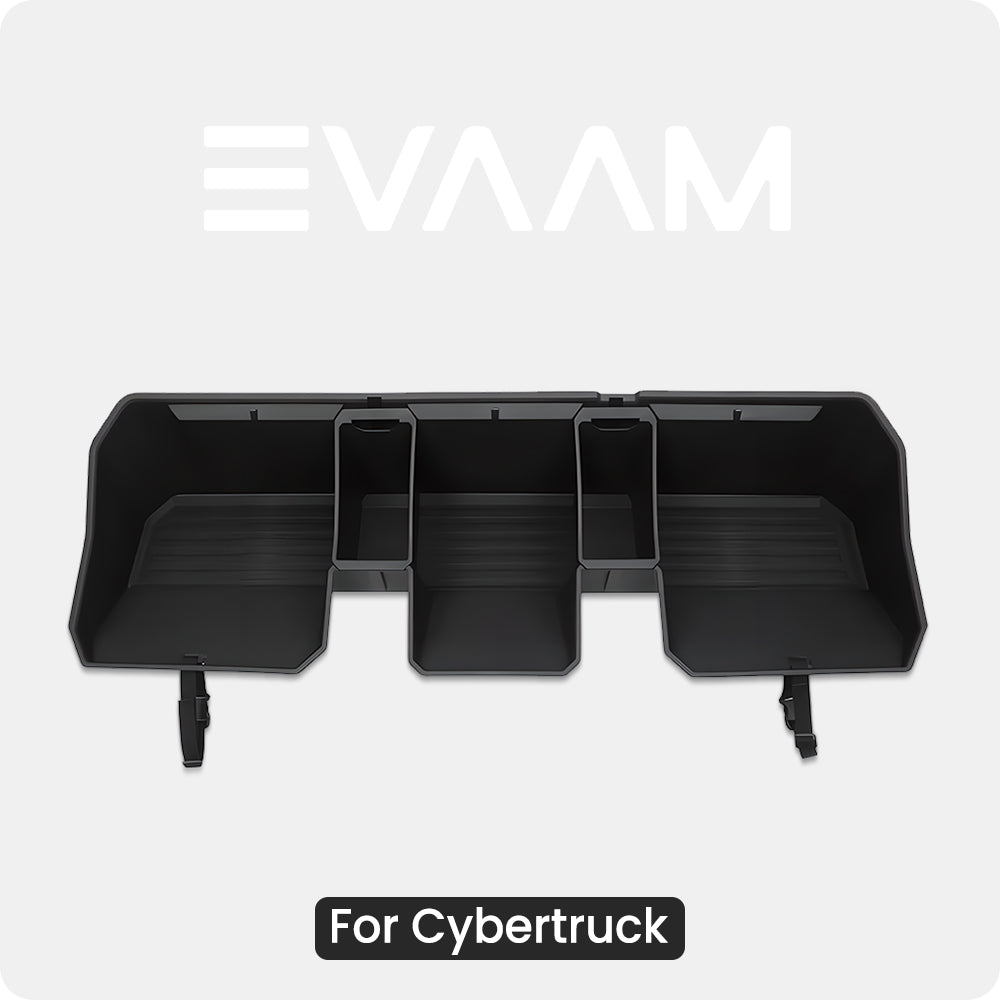 EVAAM® Premium Rear Underseat Storage Bin for Tesla Cybertruck