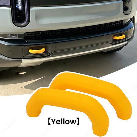Shkalacar 2PCS Tow Hook Covers Compatible With Rivian R1T/R1S