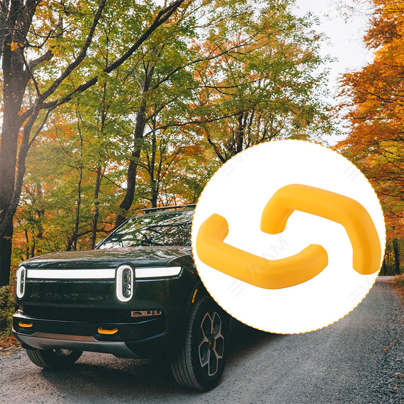 EVAAM® 2 Pack Silicone Tow Hook Covers For Rivian R1T/R1S - EVAAM