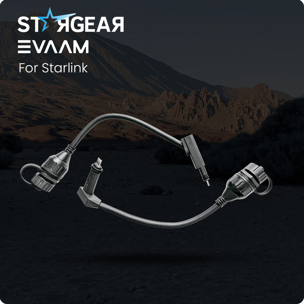 STARGEAR® Starlink SPX to RJ45 Adapters (pair)-EVAAM® - EVAAM